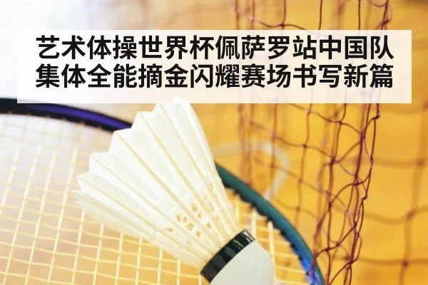 艺术体操世界杯佩萨罗站中国队集体全能摘金闪耀赛场书写新篇